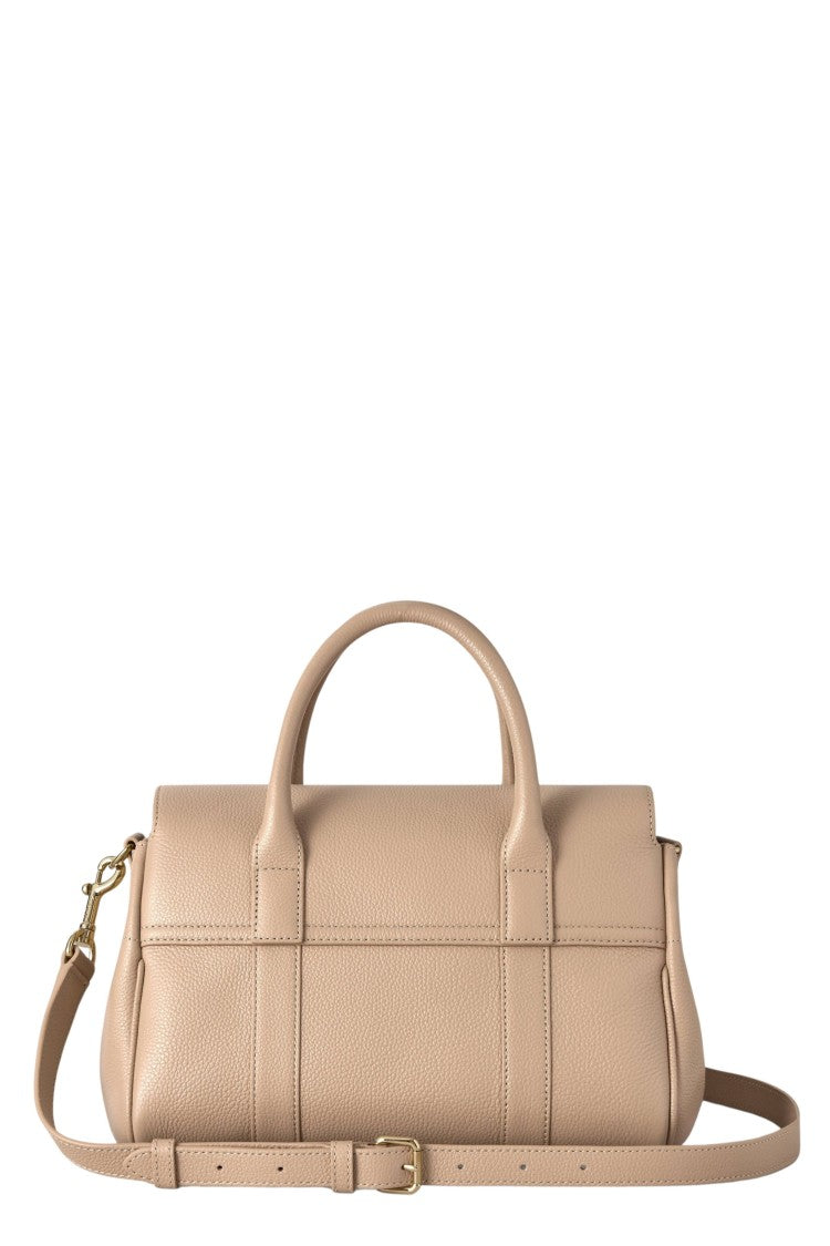 Mulberry Structured Small Bayswater Satchel With Gold-Toned Hardware