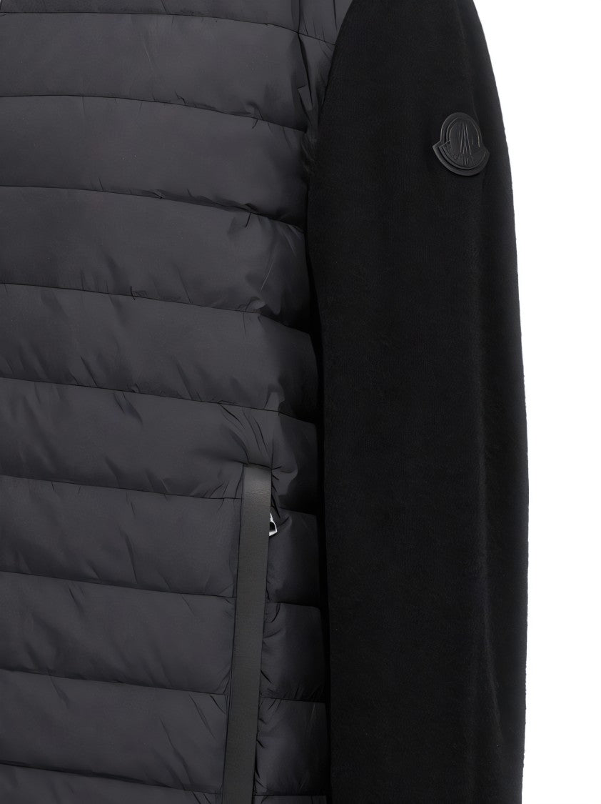 Moncler Quilted Jacket With High Collar