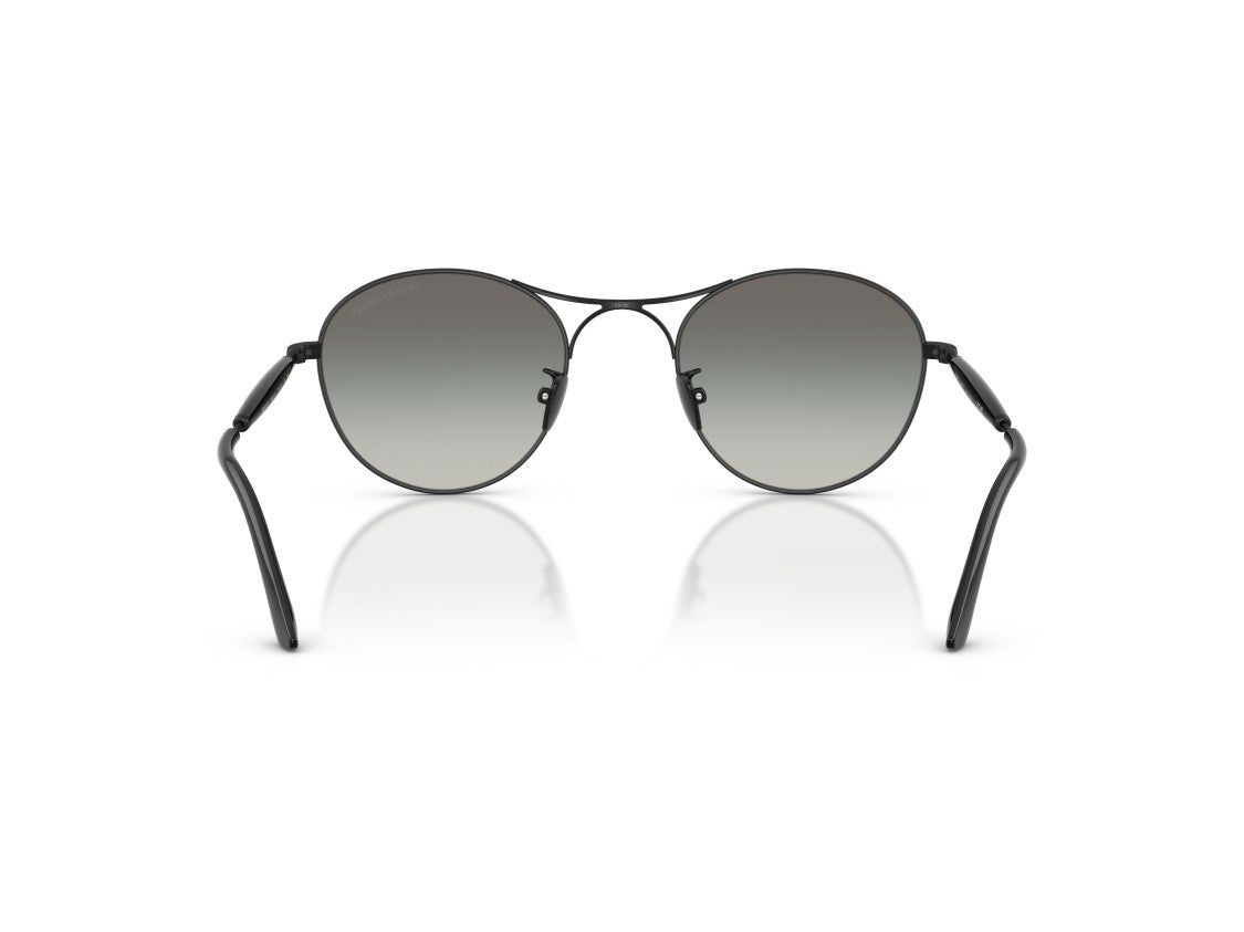 Giorgio Armani 0Ar6177 Double Bridge Steel Round Sunglasses