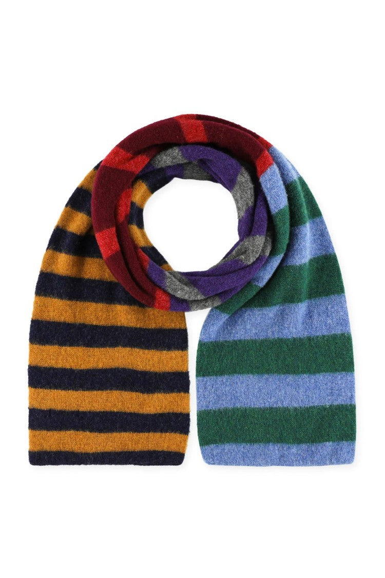 Howlin Shetland Wool Striped Scarf
