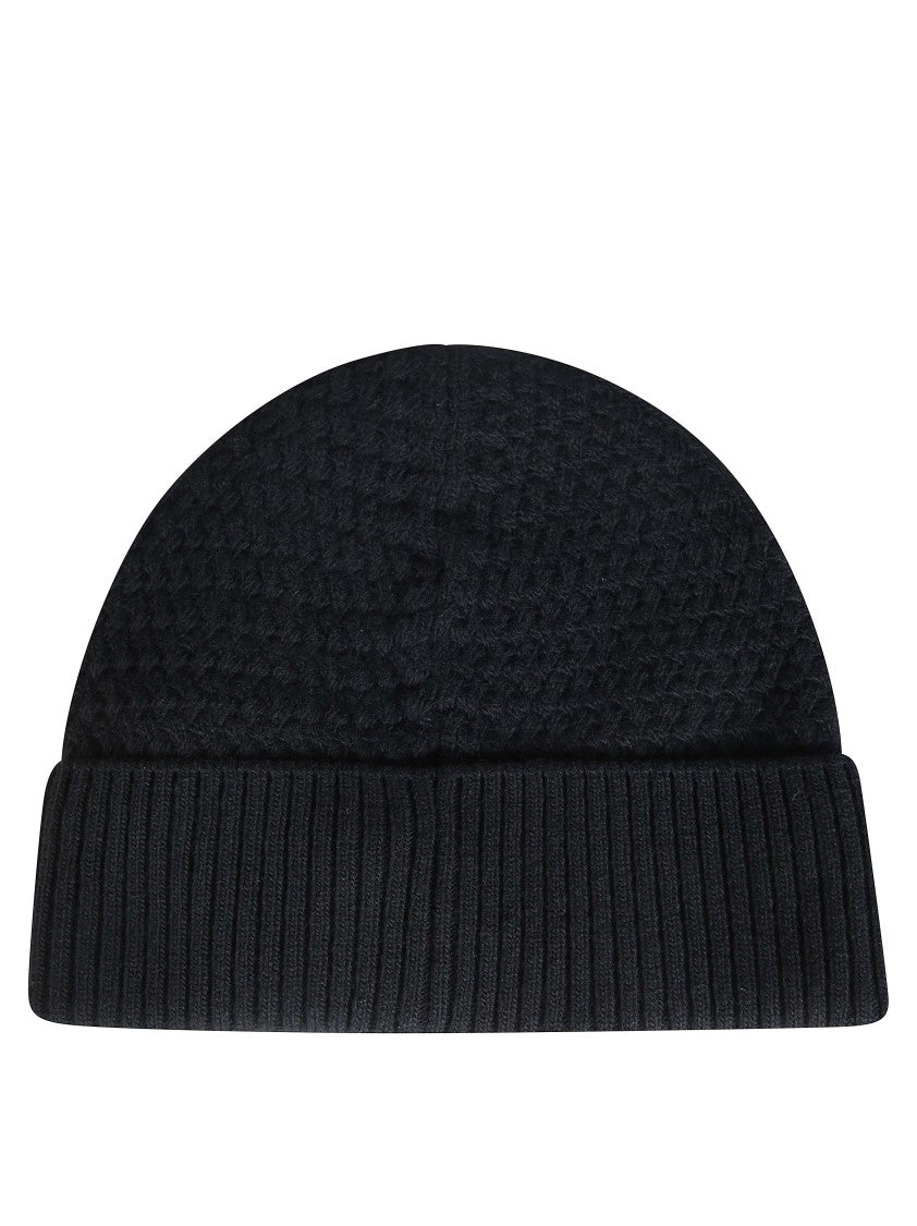 Moncler Textured Knitted Beanie