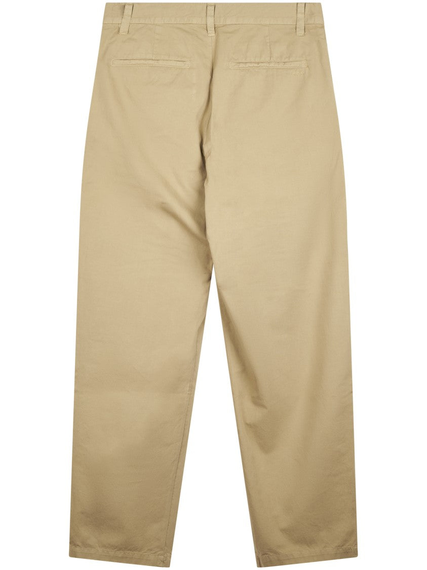 A.P.C. Chino Trousers With Straight-Leg Cut And Mid-Rise Waist