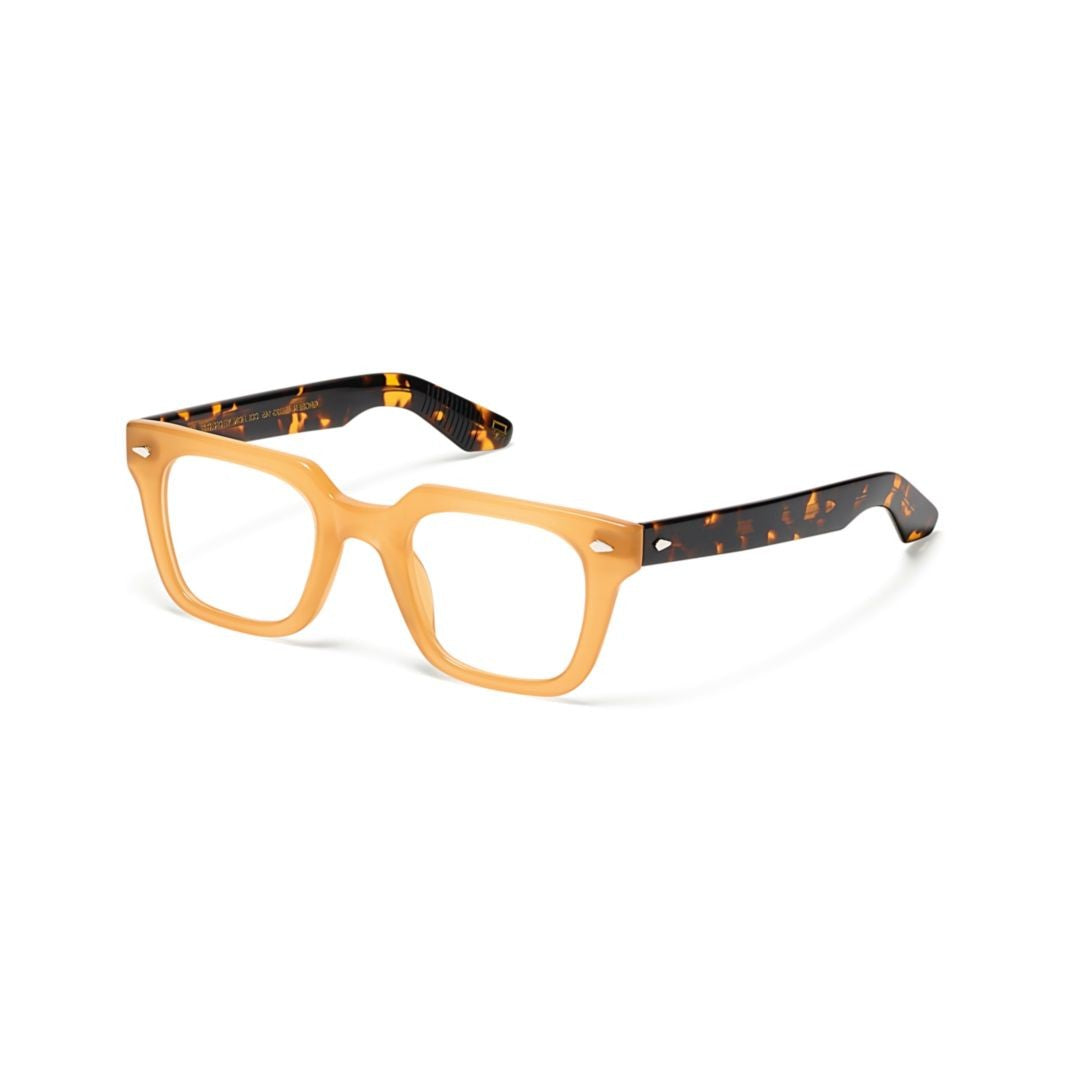 Moscot Brown Or-Grb-O Matte Acetate Square Eyeglasses
