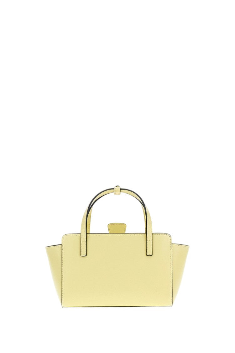 Hidesins Yellow Flap S Leather Crossbody Bag
