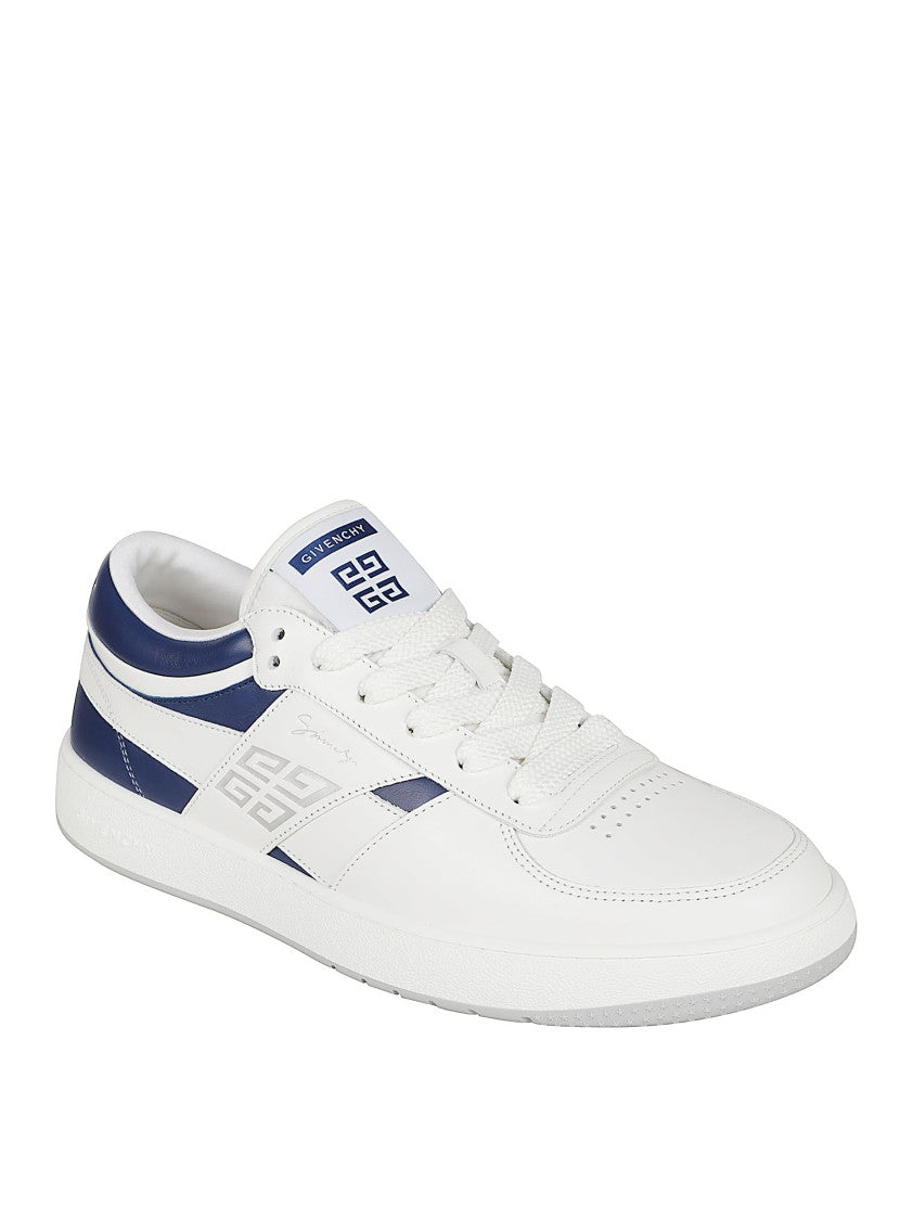 Givenchy Low-Top White And Blue G Move Sneakers