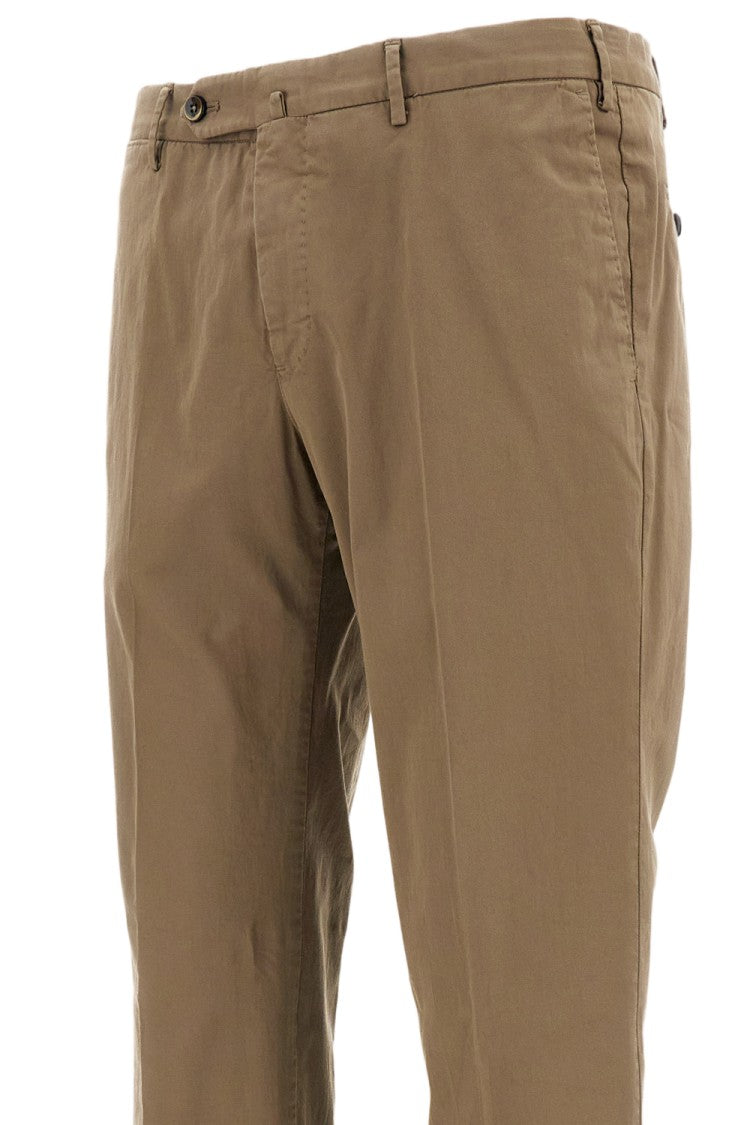 Pt01 Slim Stretch Gabardine Trousers