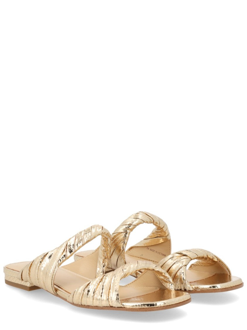 Michael Michael Kors Kiana Metallic Goat Leather Sandals