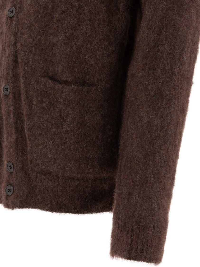 Beams Plus Soft Mohair Blend Cardigan