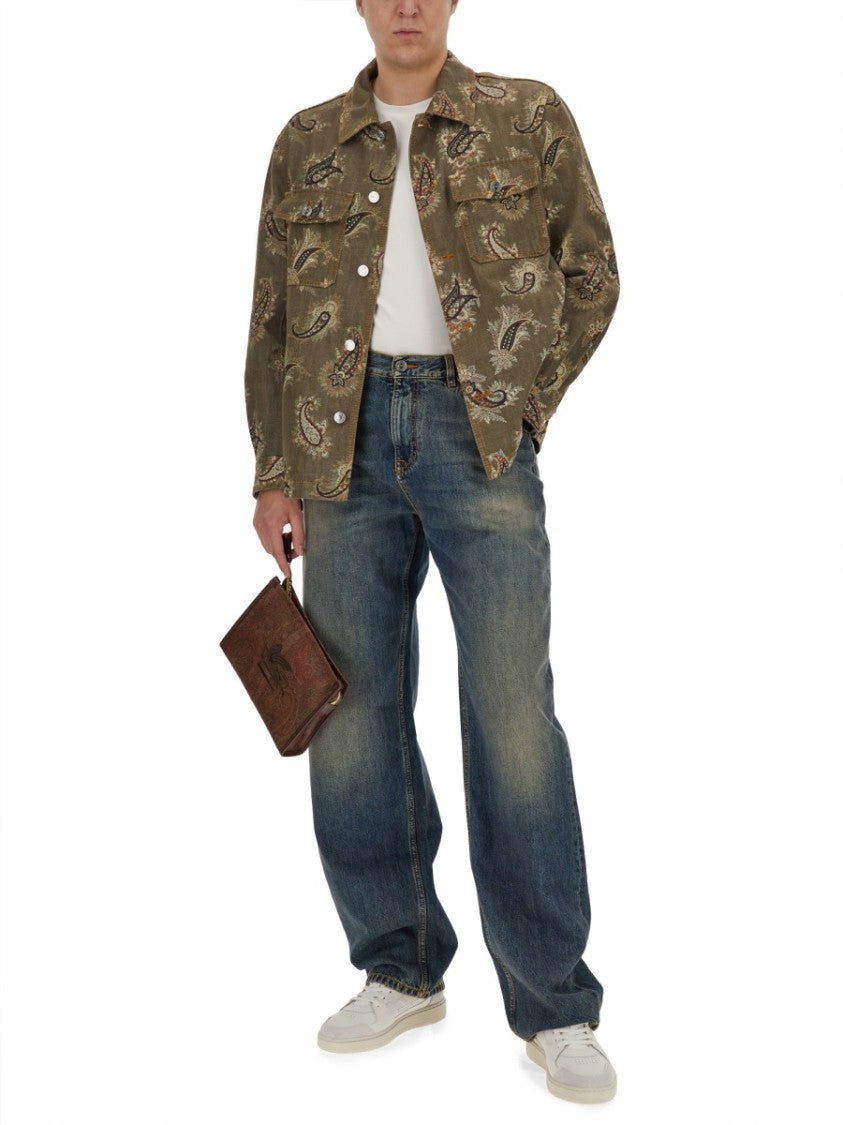 Etro Faded Wash Denim Jeans