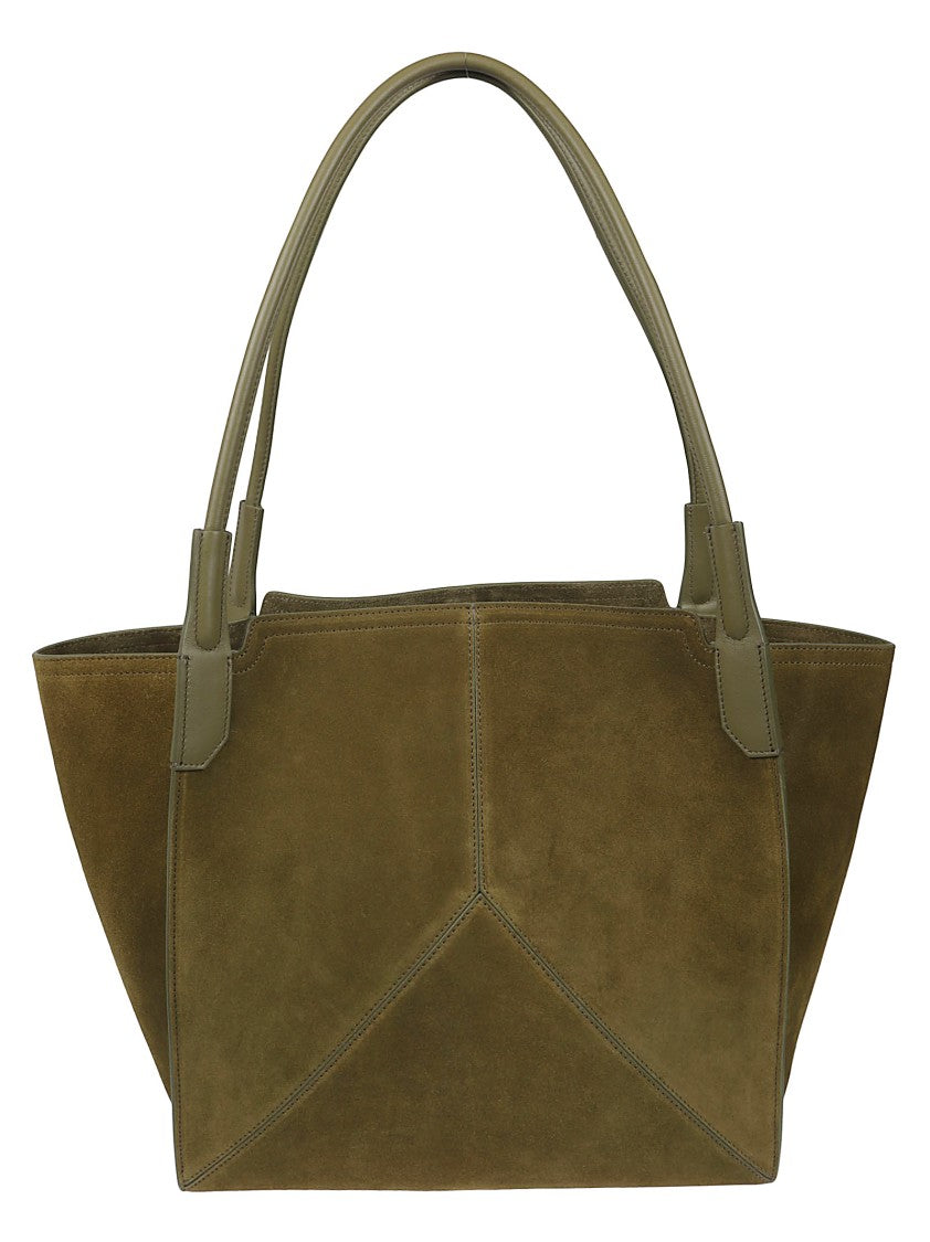 Victoria Beckham Small Victoria Suede Finish Tote Bag