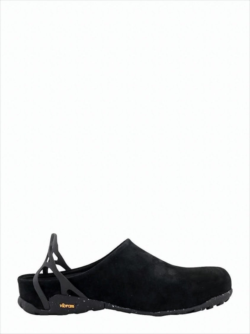Roa Minimalist Black Calf Leather Slip-On Loafers