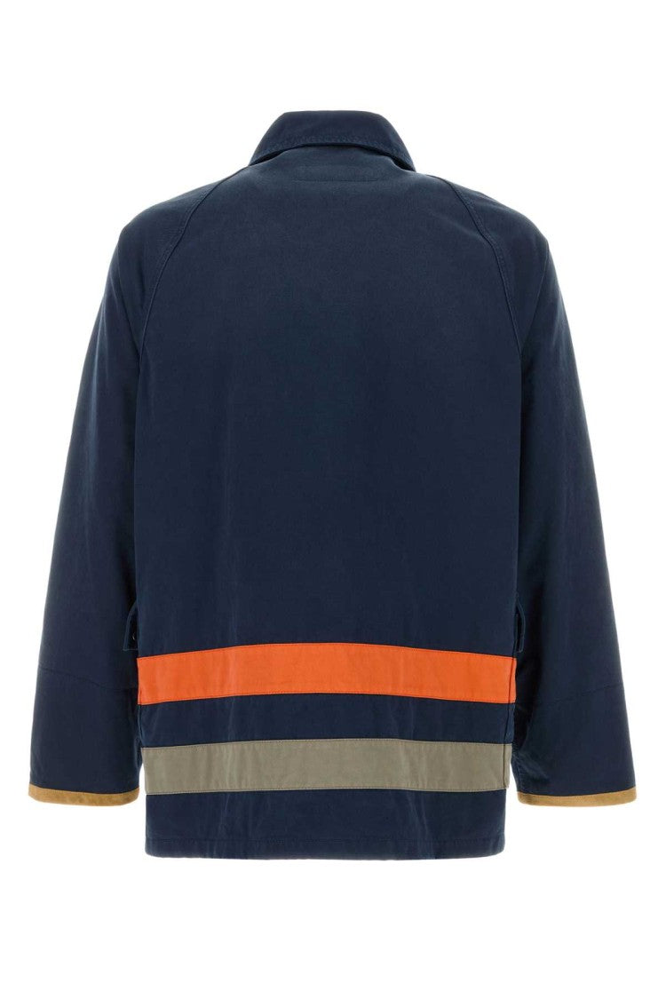 Fay Navy Blue Twill Jacket
