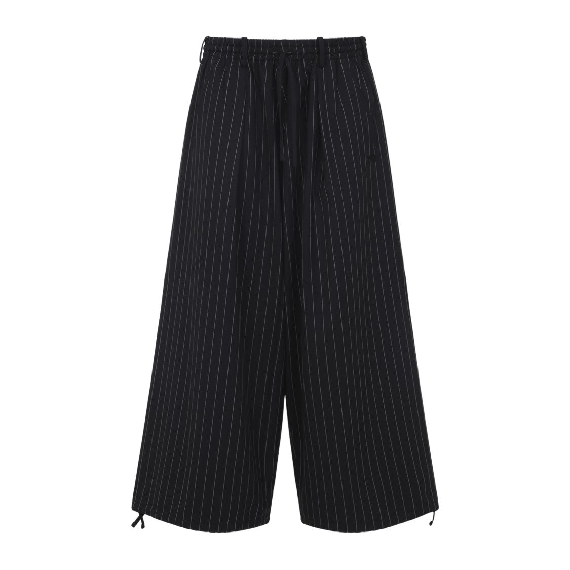 Y-3 Wide-Leg Wool Blend Pants