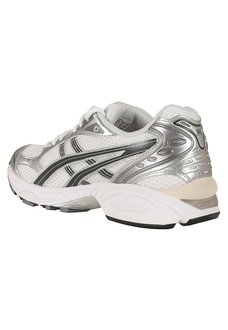 Asics White Graphite Grey Gel-Kayano 14 Mesh Sneakers