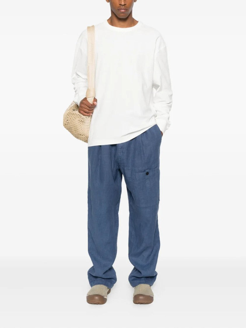 C.P. Company Pocket-Detail Linen Trousers