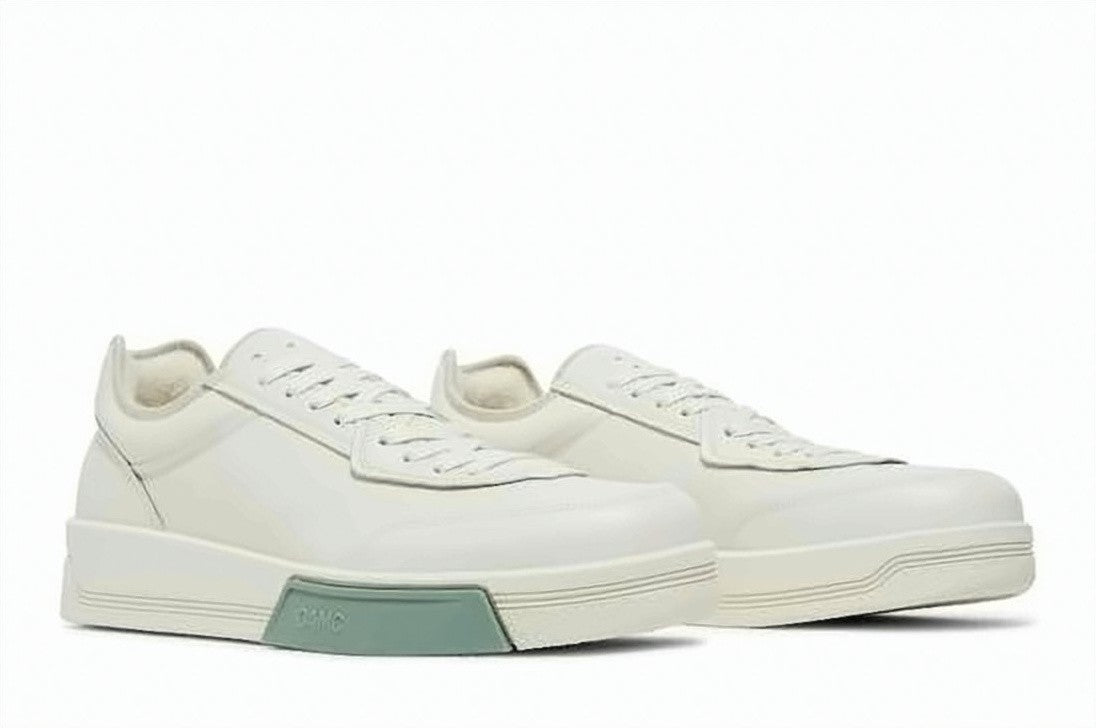 Oamc Platform Sneakers With Distinctive Green Accents