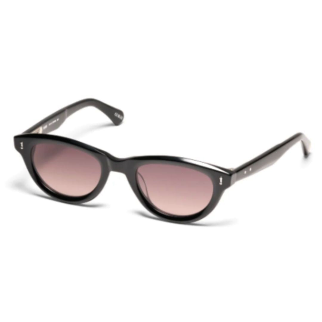 Peter And May S114 Cydonia Rounded Acetate Sunglasses With Gradient Lenses