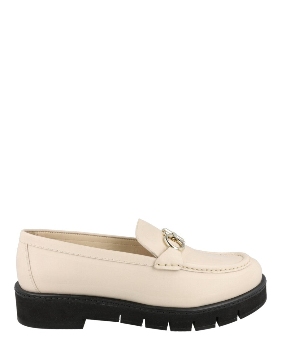 Ferragamo Rolo Leather Loafers