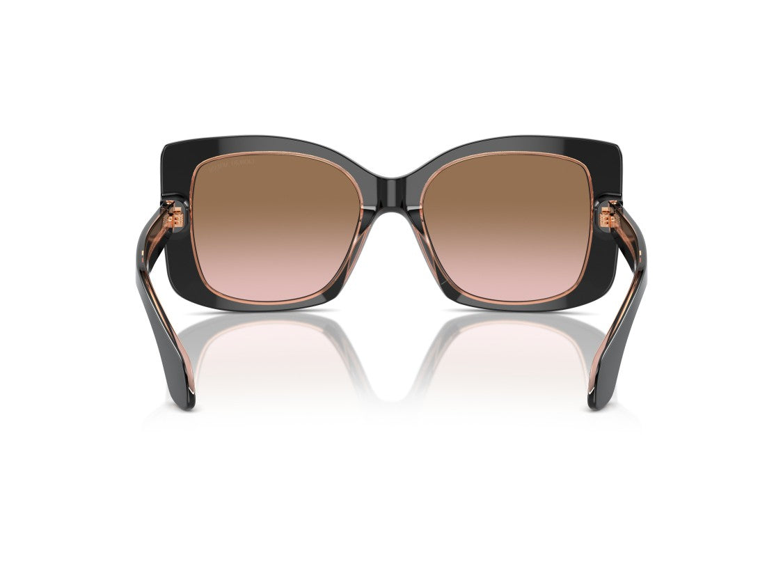 Giorgio Armani 0Ar8208u Gradient Acetate Oversized Square Sunglasses