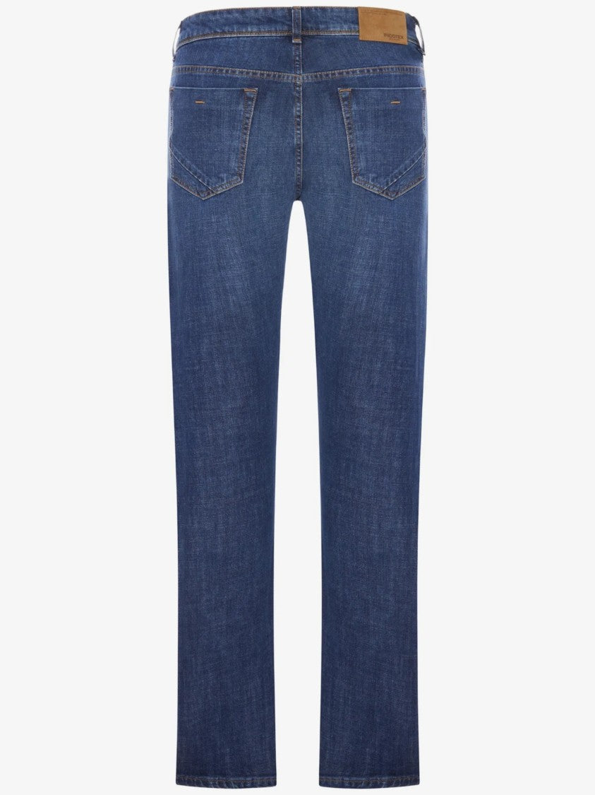 Incotex Classic Straight-Leg Denim Jeans With Timeless Appeal