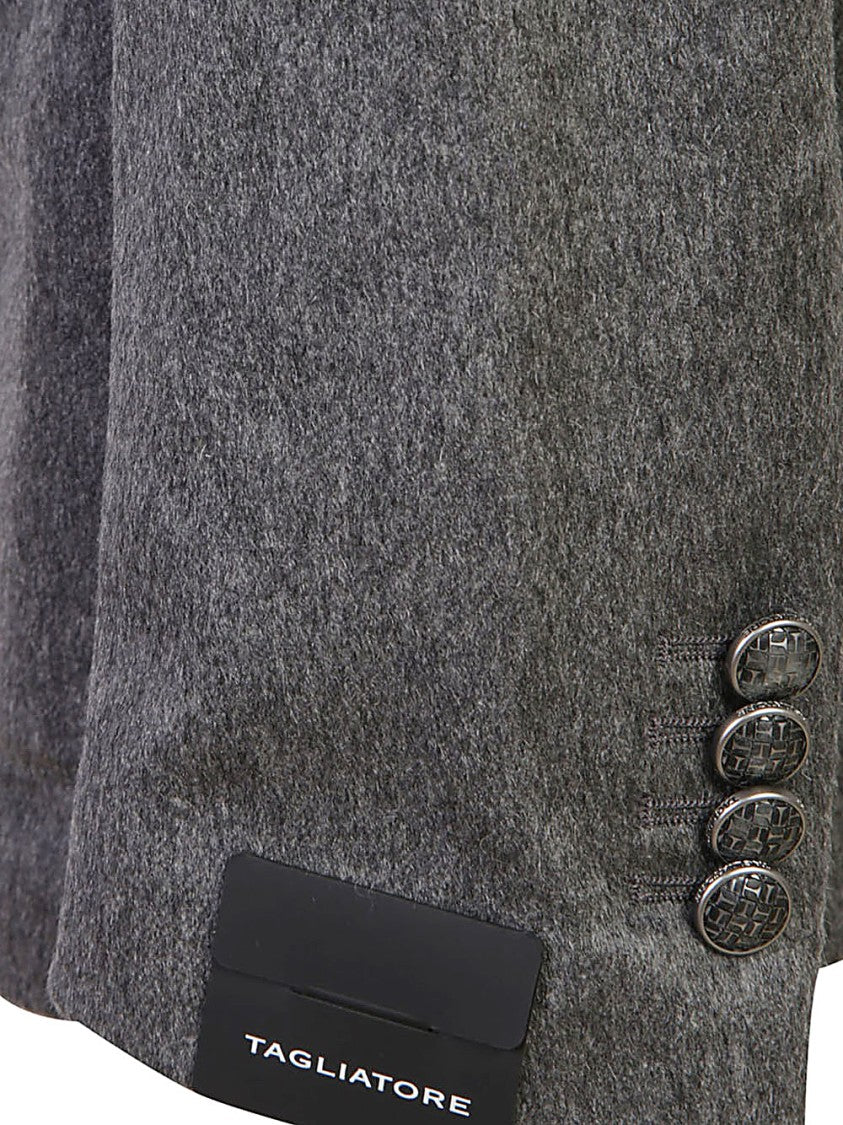 Tagliatore Double-Breasted Jacket With Design And Fit