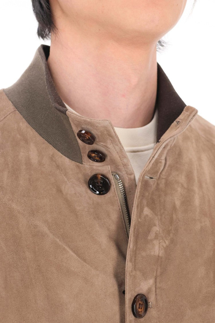 Moorer Carlos-Ur Supersoft Leather Bomber Jacket