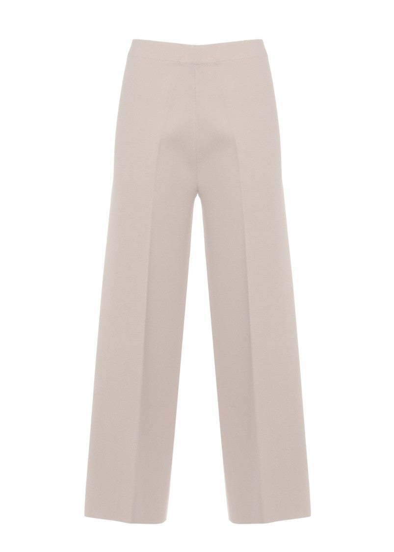 D. Exterior Viscose Straight-Leg Pants