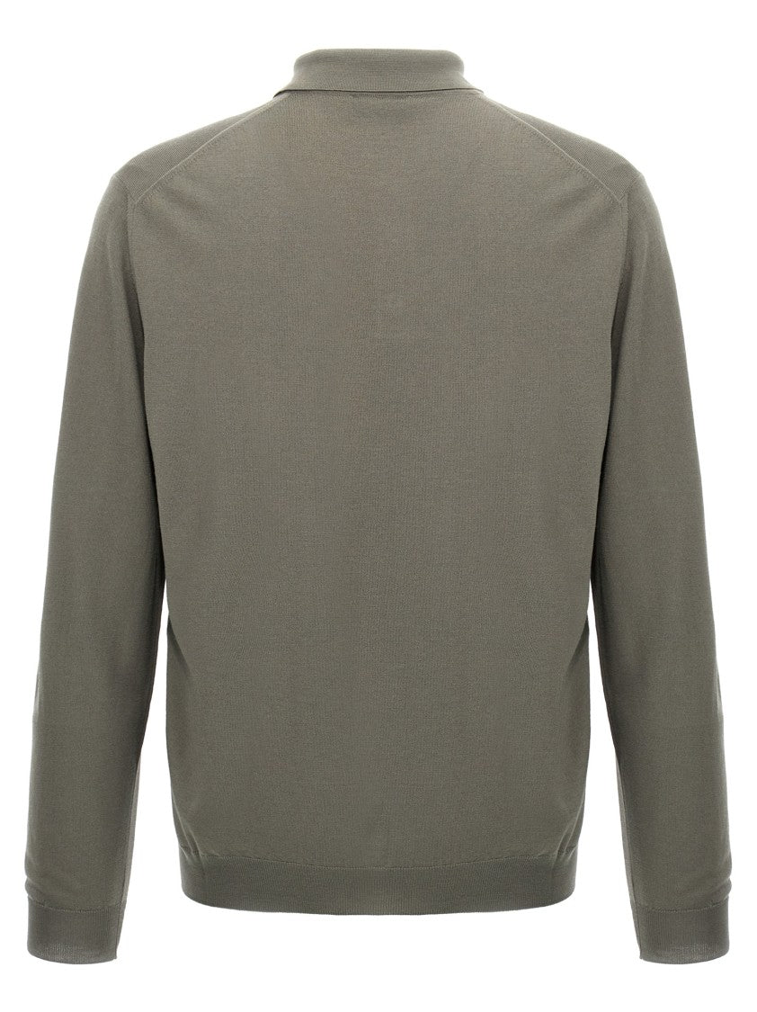 Zanone Wool Polo Shirt