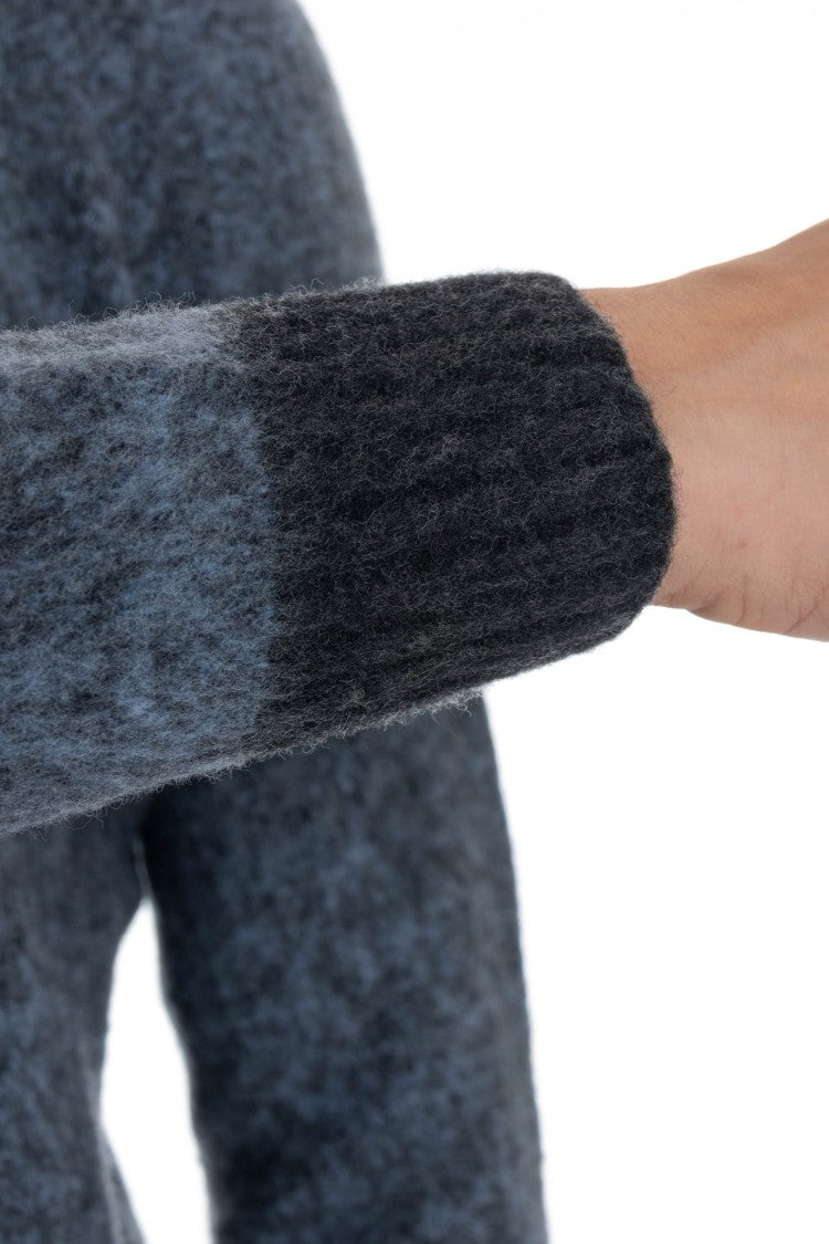 Drumohr Supersoft Wool Garzata Crewneck Sweater