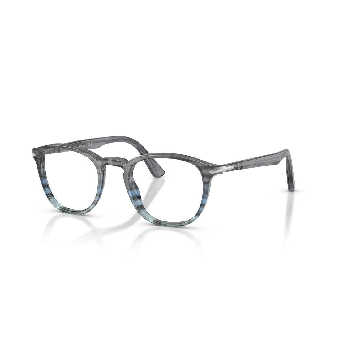 Persol 0Po3143v Translucent Acetate Eyeglasses With Gradient Effect