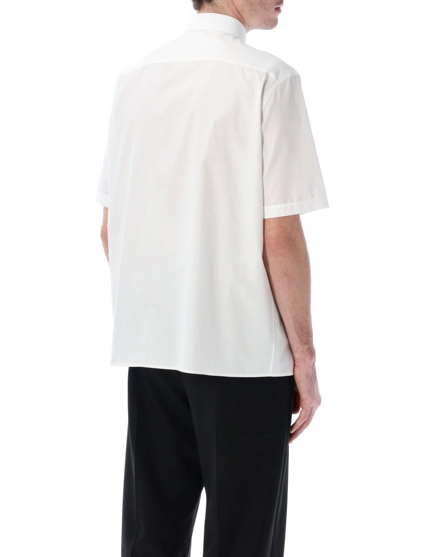 Fendi Logo-Appliqué Short Sleeve Shirt