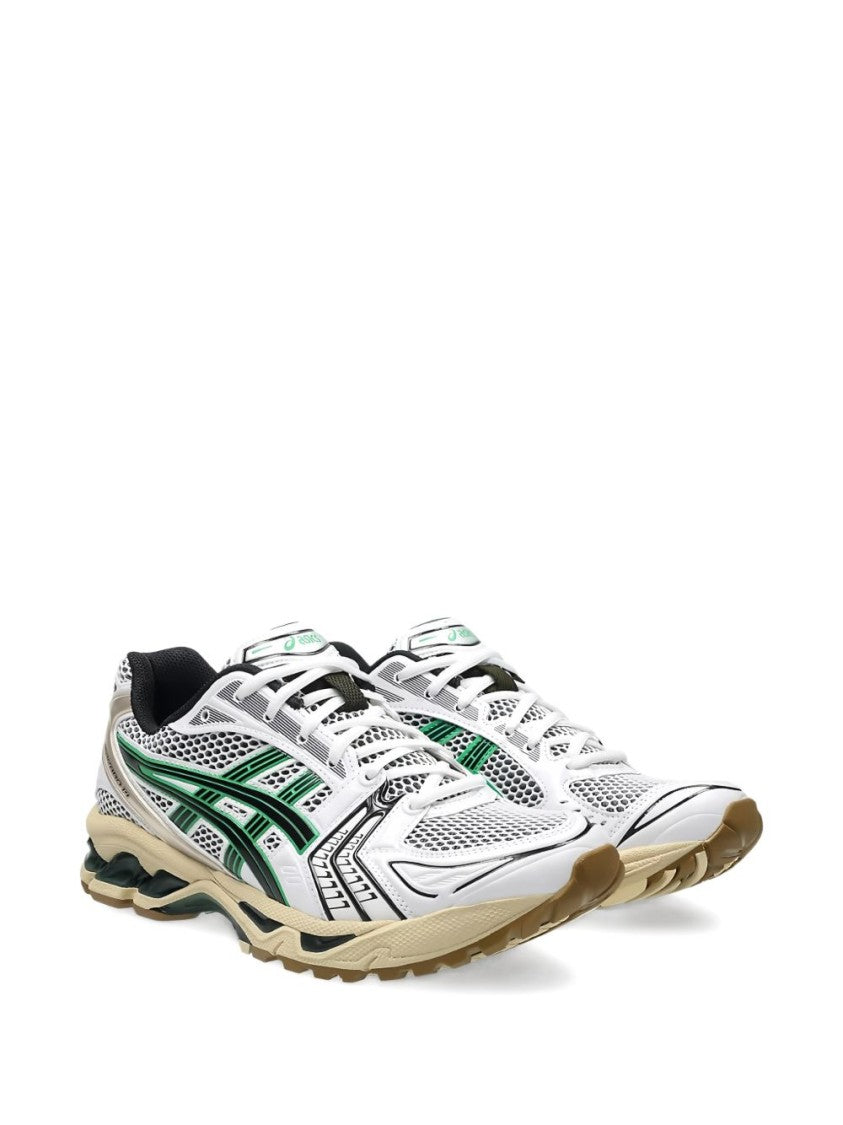 Asics Sporty White Synthetic Leather Sneakers