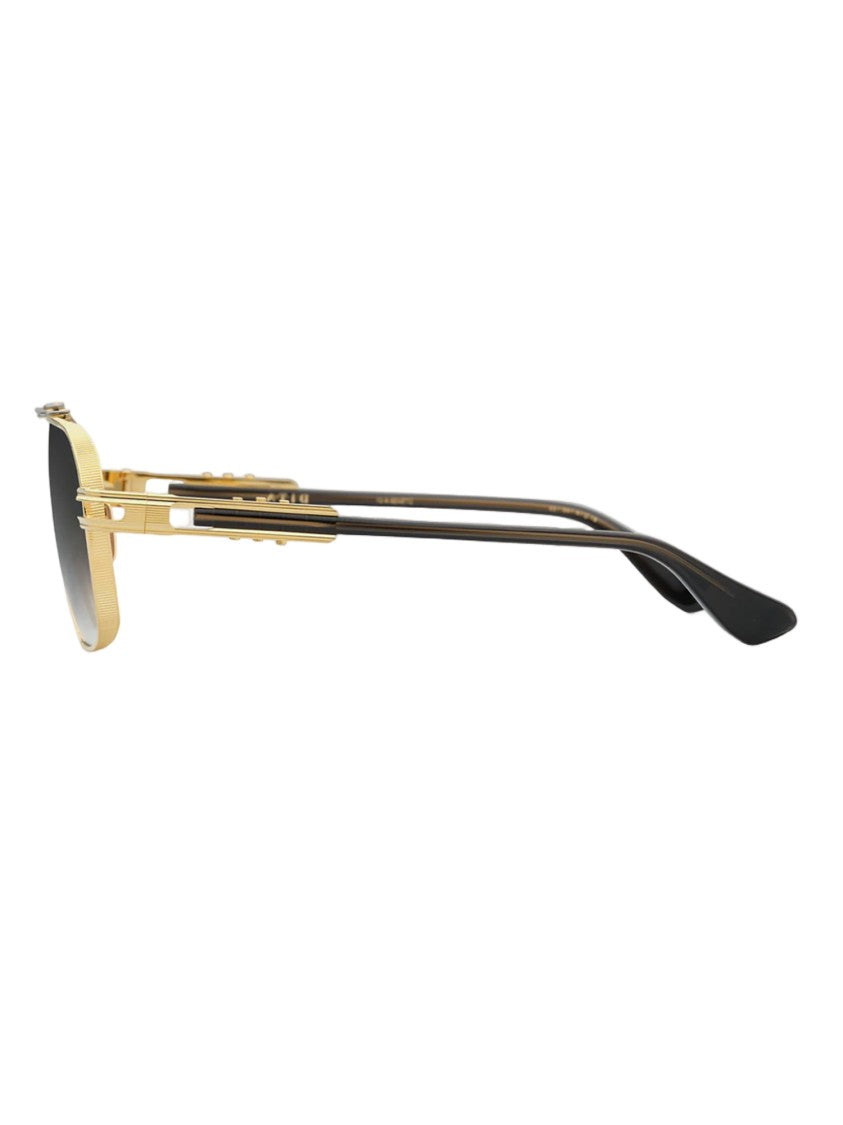 Dita Yellow Orange International Fit Trendy Sunglasses