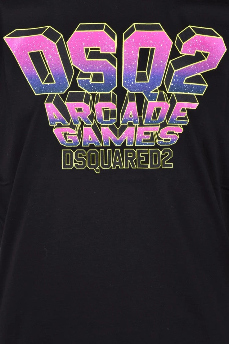 Dsquared2 Cotton T-Shirt - Black