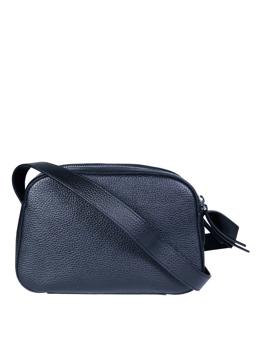 Coccinelle Fern Pebbled Shoulder Bag