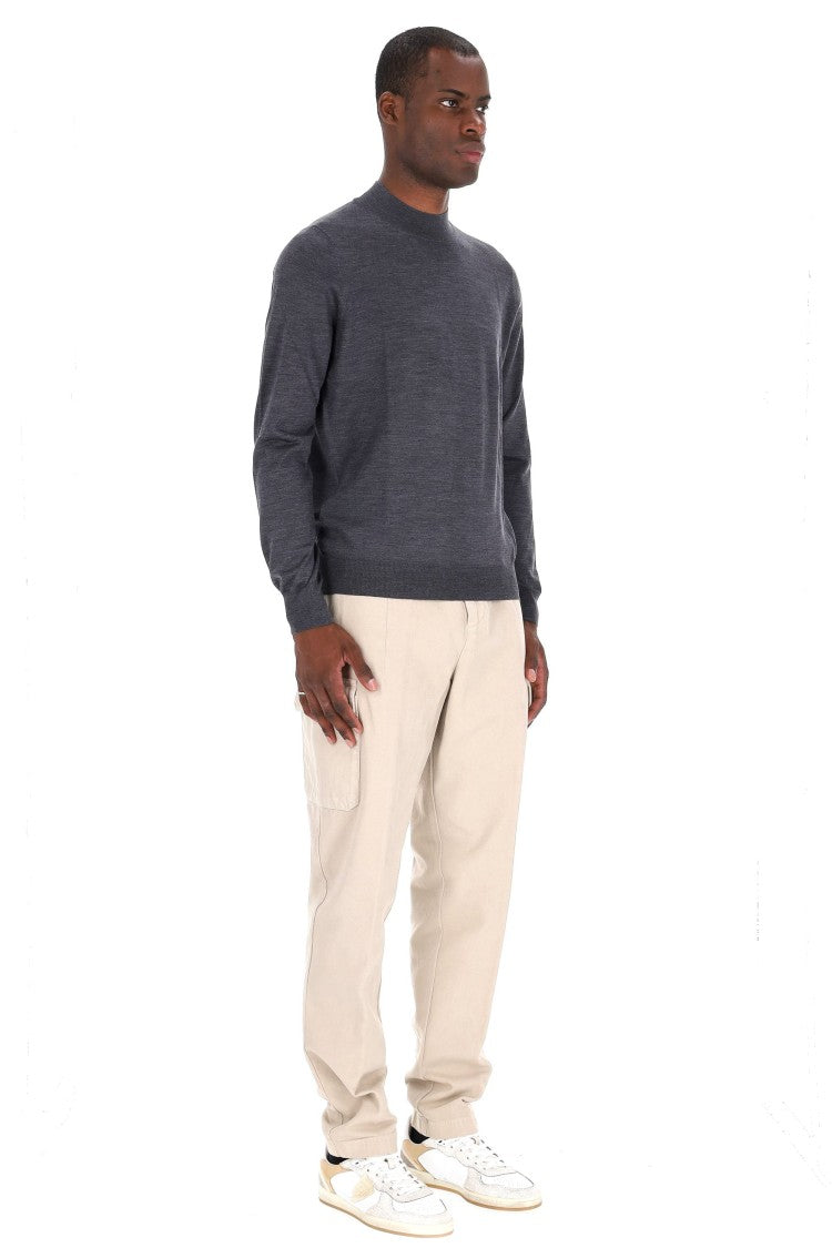 Barba Virgin Wool Turtleneck Sweater