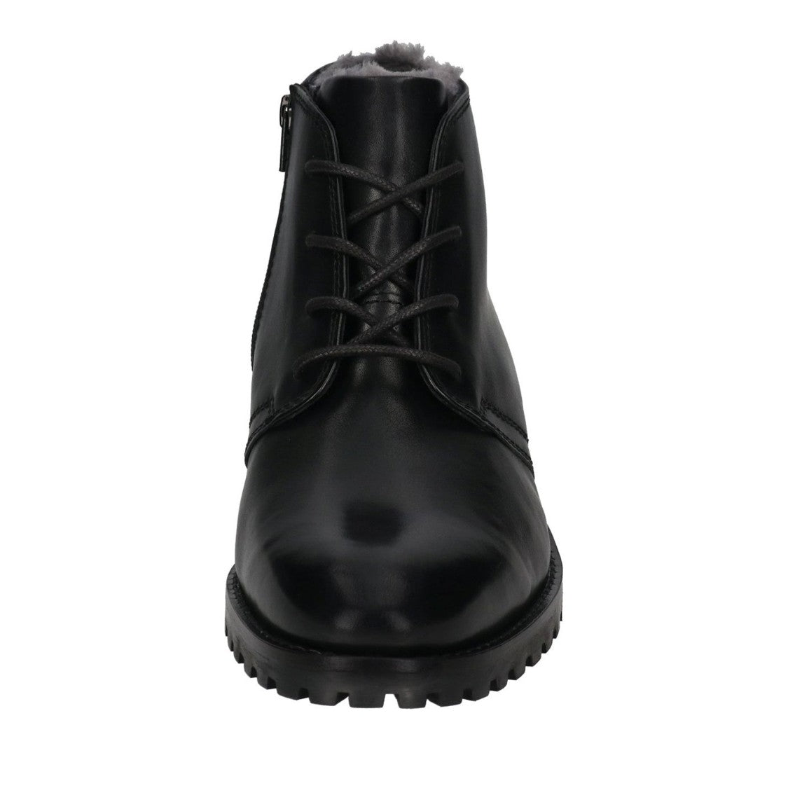 Bugatti Black Paule Rugged Leather Boots
