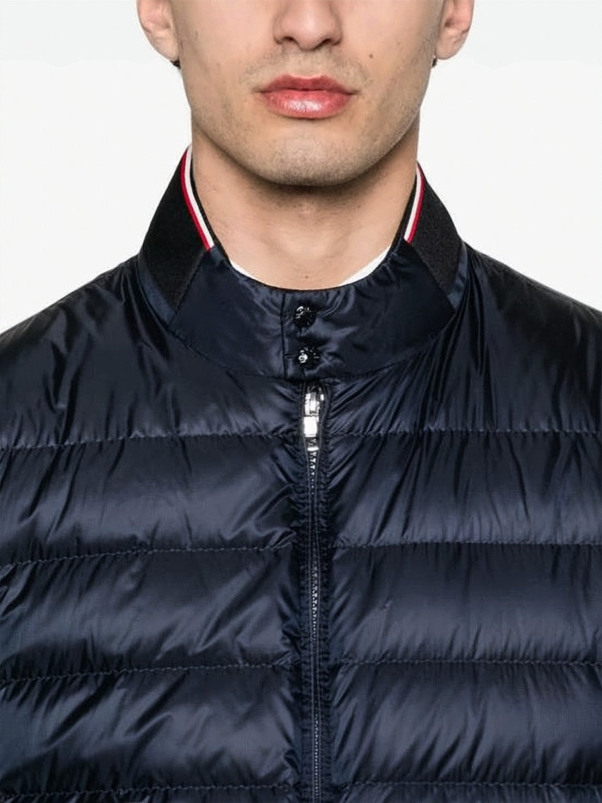 Moncler Quilted Padded Jacket With High Collar