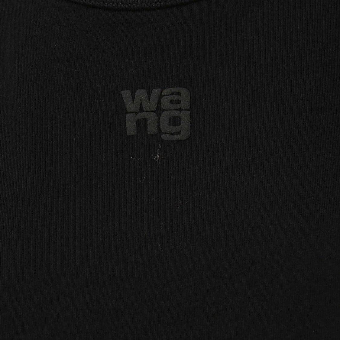 Alexander Wang Black Cotton T-Shirt