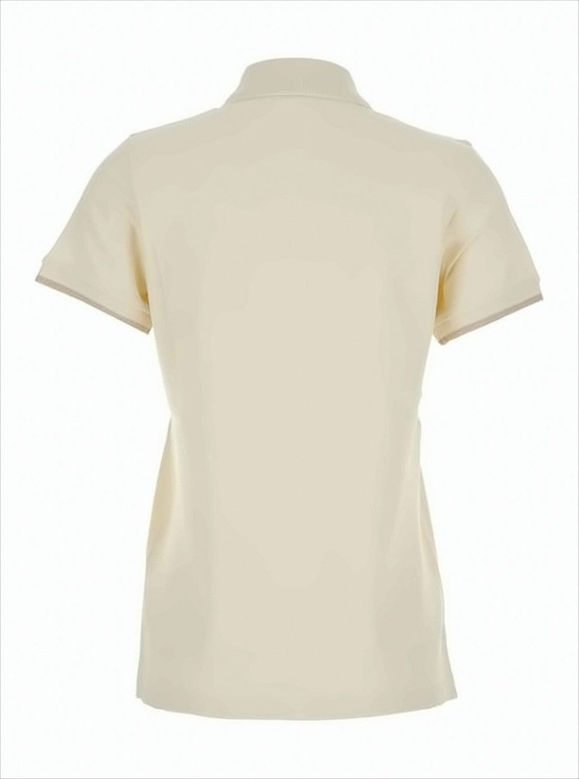 Moncler Short-Sleeved Polo Shirt With Classic Collar