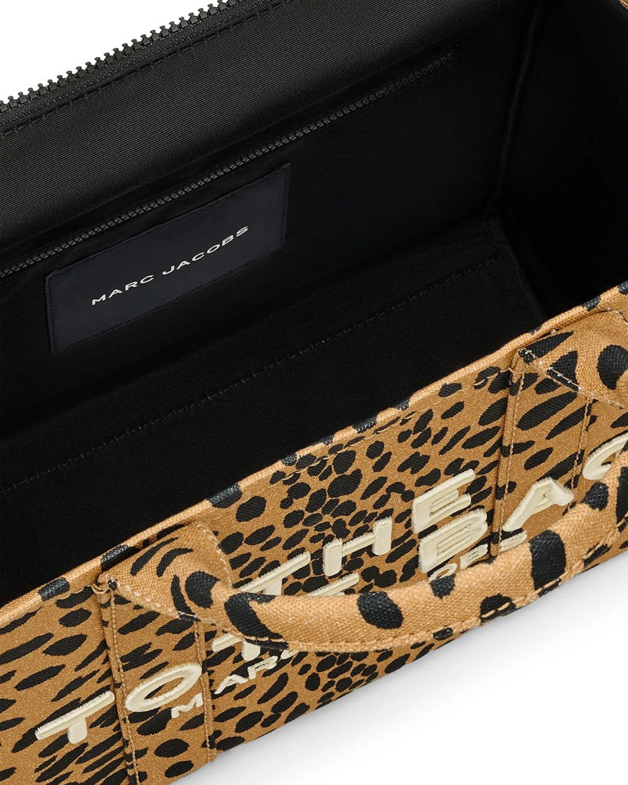 Marc Jacobs The Cheetah Canvas Medium Tote Bag