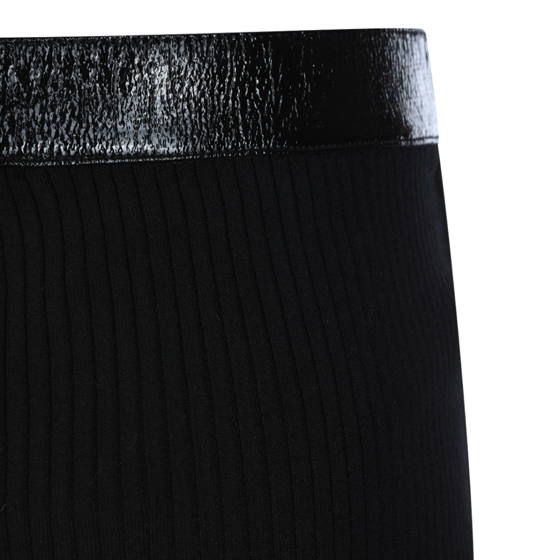 Courrèges Slim Straight-Leg Ribbed Trousers