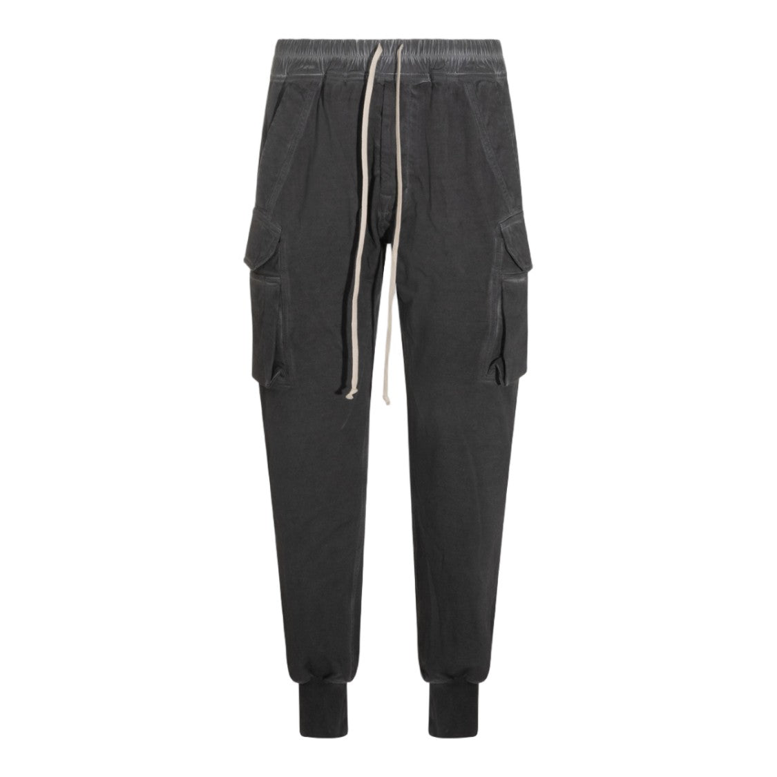 Drkshdw By Rick Owens Relaxed Fit Cargo Trousers With Elastic Waistband