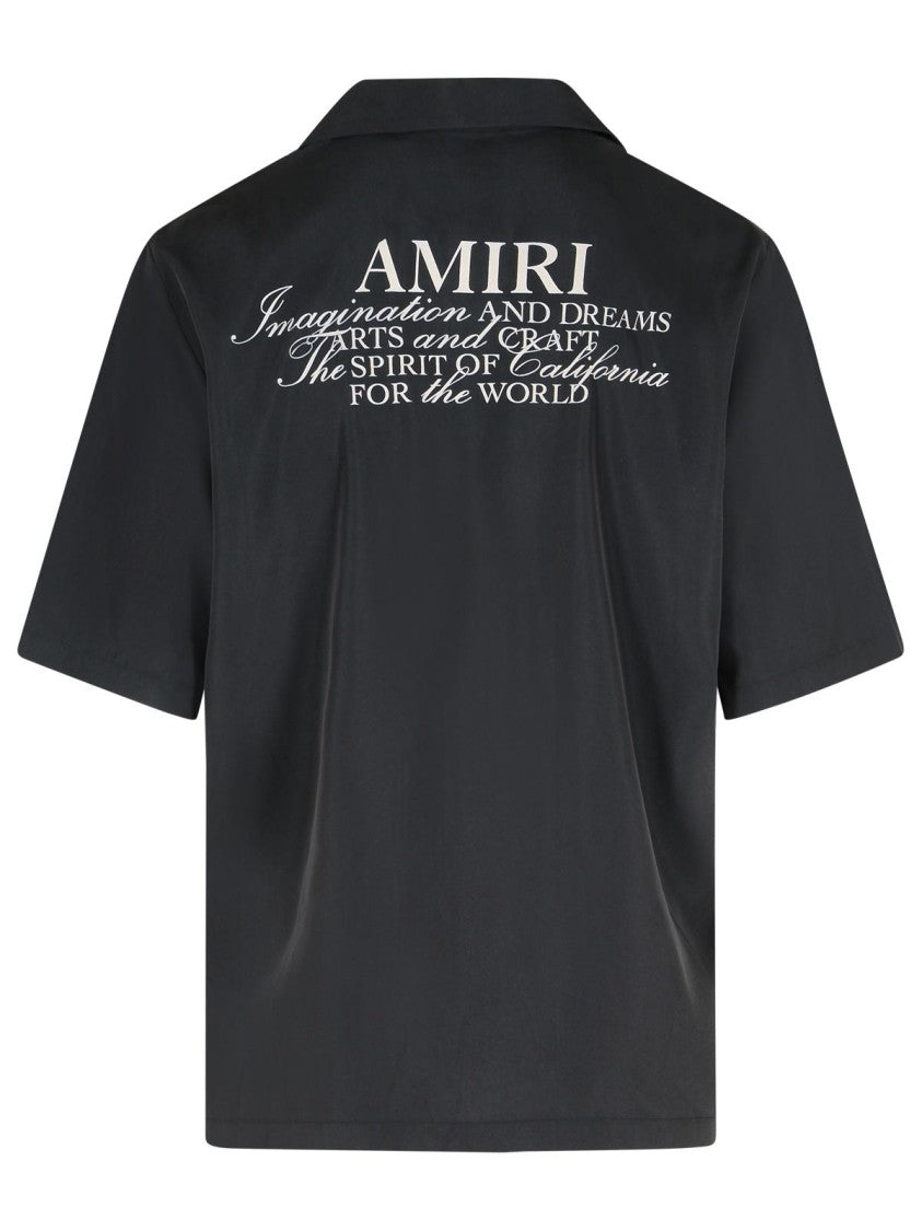 Amiri Spirit' Black Modal Blend Shirt