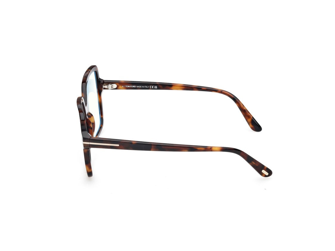 Tom Ford Tortoiseshell Ft6063-B Square Eyeglasses