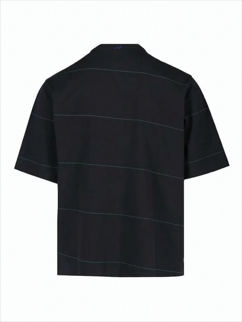 Burberry Relaxed Fit Black T-Shirt