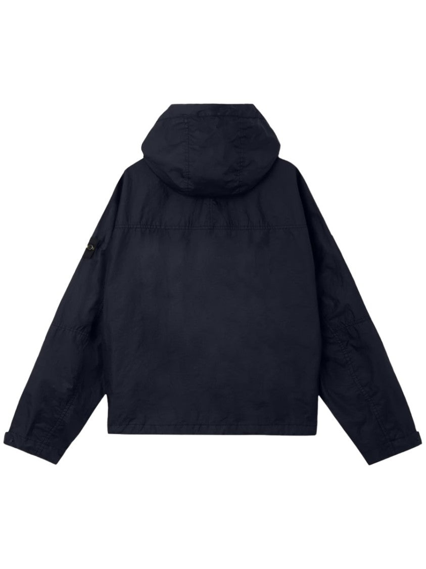 Stone Island Neutral Technical Fabric Sleeve Patch Jacket