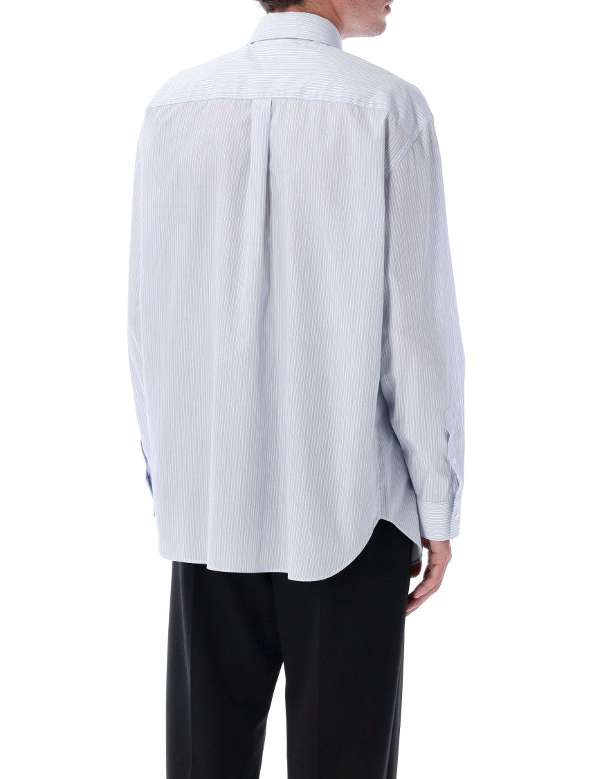 Bottega Veneta Stripe Cotton Poplin Shirt