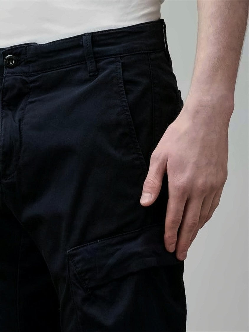 C.P. Company Cargo-Style Straight Pants With Tailored Silhouette