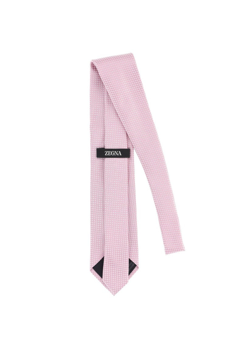 Zegna Pure Silk Textured Knit Tie